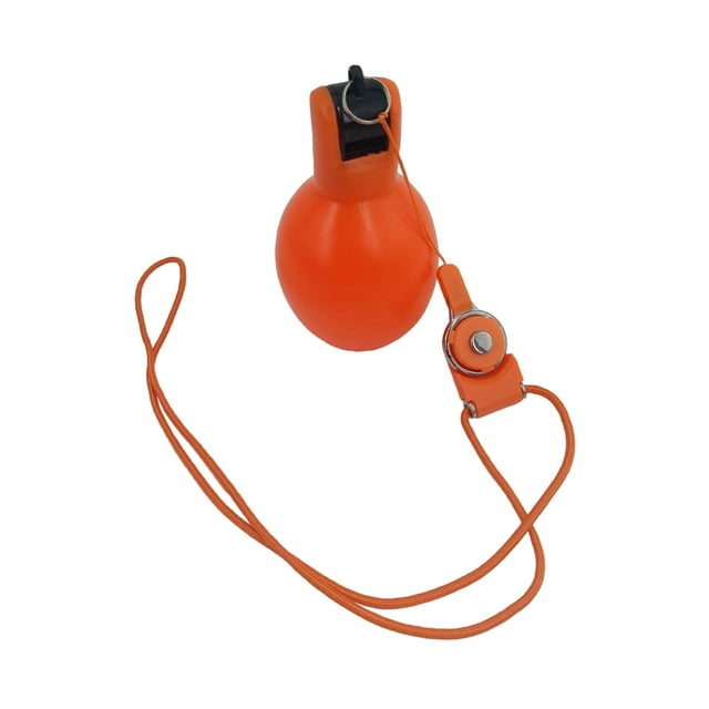 Silbatos de Mano Silbato Portátil para Adultos Y Niños con Correa Silbato Manual de Entrenamiento Silbato Deportivo para árbitros de Supervivencia Ent Naranja shamjiam Silbato de mano