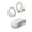 White, variant on Wireless Headset Ear Headphones with Microphone Reduction TWS Hifi Earbuds Smart Touch-Rose Gold