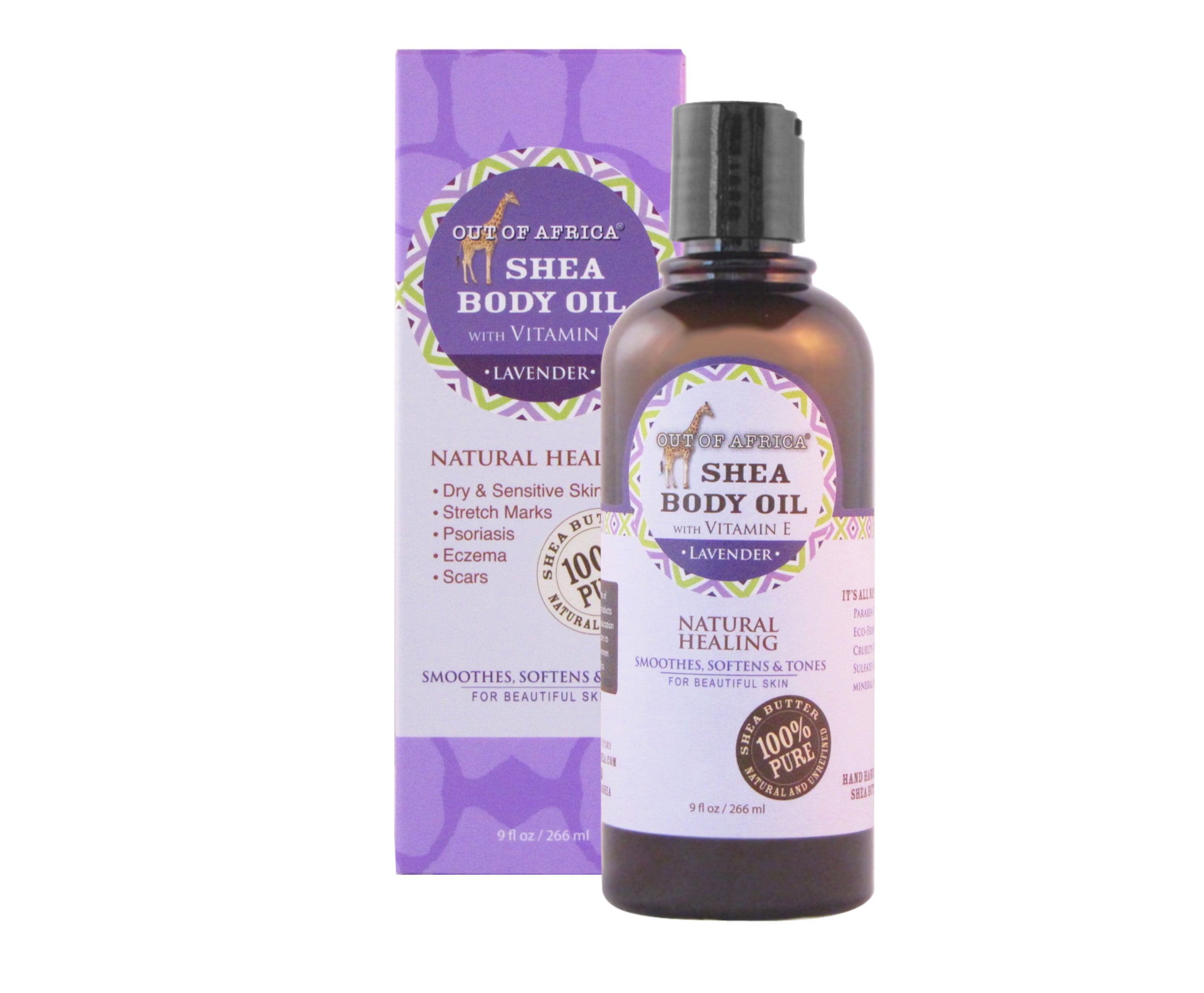 Out Of Africa Shea Butter Body Oil, Lavender, 9 fl Oz
