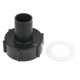 thumbnail image 1 of Scienceny IBC Tote Tank Adapter Coarse Thread Fitting Tank Connector Black  Water Materiales de construcción 32 mm, 1 of 1