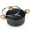 5 qt - Black, variant on Stock Pot with Lid, Granite Soup Pot with Lid, Induction Pot with Stay-cool Handle, Nonstick Soup Pot with Lid