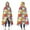 Colorful Daisy Flower, variant on Wearable Blanket,Blue Daisy Flower Floral Pattern Hooded Wearable Flannel Blanket for Adults & Teens,Winter Poncho Shawl Wrap Cape Cozy Anti-Pill,50"x60"