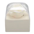 thumbnail image 3 of Suodoka Romantic Rose Ring Box Luxury Velvet Flower Case Cover for Marriage Proposal Wedding Ceremony and Fine Ornaments, 3.1 Inches / 8.0 cm, White, 3 of 7