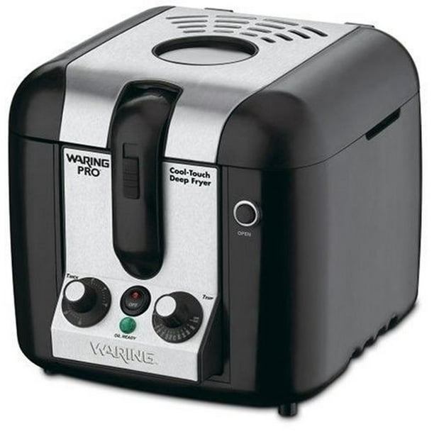 Waring DF100 CoolTouch 3/4Gallon Deep Fryer CERTIFIED REFURBISHED