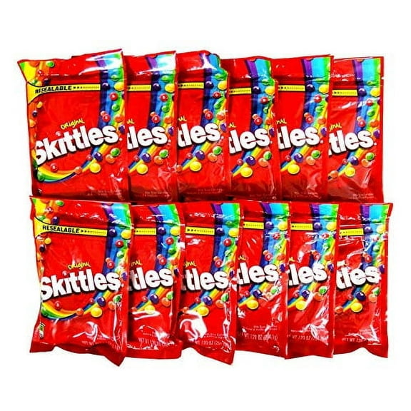 Skittles Original Candy, 7.2 oz - Case of 12