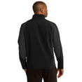 thumbnail image 2 of Sport-Tek ST970 Colorblock Soft Shell Jacket, Black/ Iron Grey, L, 2 of 2