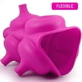 thumbnail image 4 of Flexible Silicone Donut Molds, Non-Stick Heat Resistant, Bpa Free, Easy To Clean And Use, Perfect For Creating Delicious Donut Cake, 3 Colorful Bowls Each With 6 Cavity Molds, Dishwasher Safe, 4 of 8