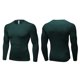 thumbnail image 4 of pstuiky camisetas de manga larga para hombre, Camisa deportiva transpirable de manga larga y cuello redondo para hombre, color liso salir tops l, 4 of 4