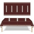 thumbnail image 5 of Football Themed Disposable Tablecloth American Football Field Pattern Table Cover for Birthday Parties Game Day Tailgate Decorations and Sports Fan Party Supplies, 5 of 5