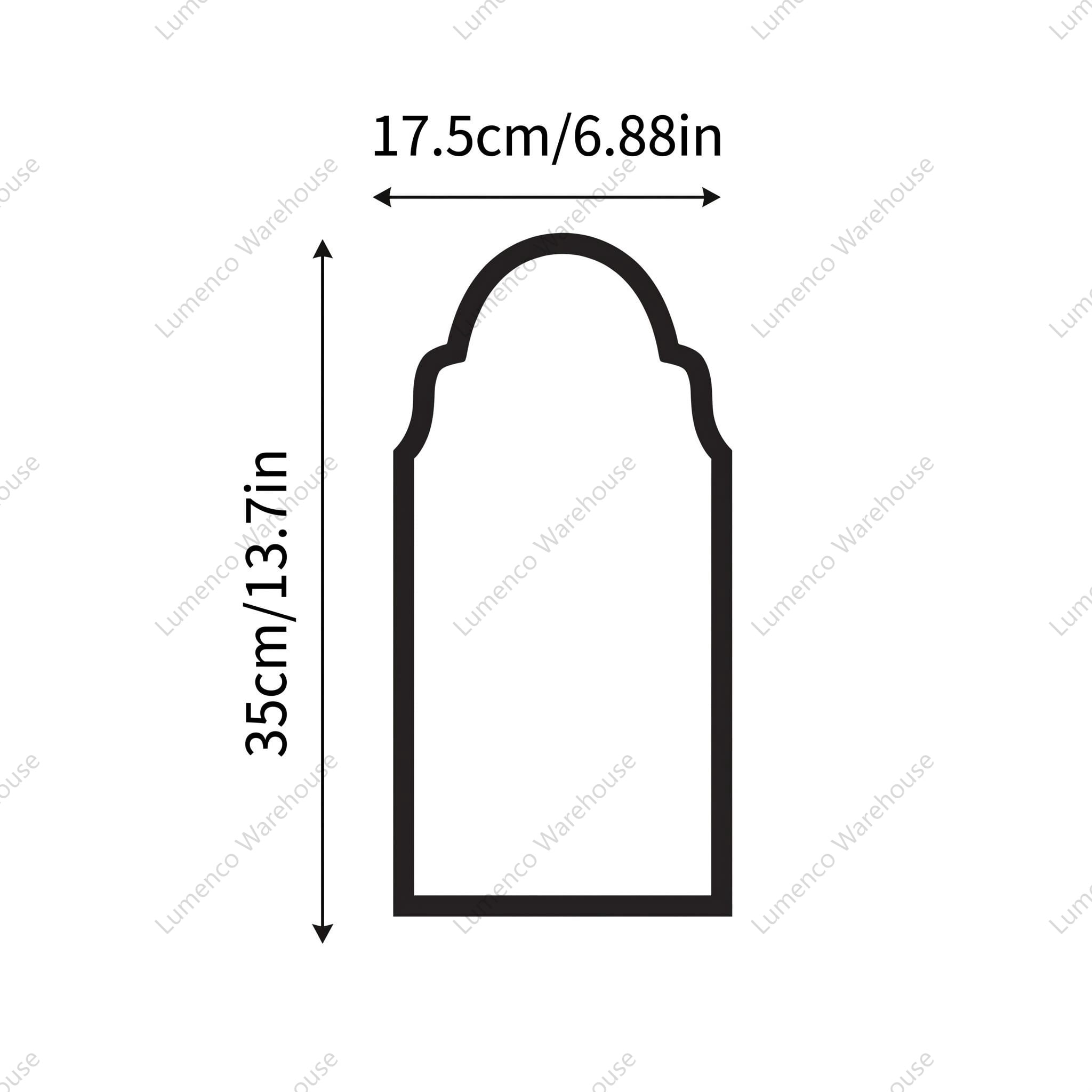 Martha Stewart Ghost Mirror for Halloween, Spooky Scary Ghost Novelty Indoor Mirror, Halloween Party Home Decorations，13.7in