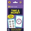 Brighter Child Time and Money Flash Cards Grade K-3 (54 cards)