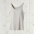 thumbnail image 7 of yillto Women Plus Size Tank with Bra Sleeveless Ribbed Tops Casual Camisole Basic Undershirts L-5XL, 7 of 7