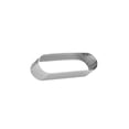 thumbnail image 1 of Yuarrent Molde ovalado para tartaletas, postre, Mousse, pastel, pastel de frutas, anillo para tarta, comedor, Bar, café, molde DIY, suministros Cocina y Comedor 9.4 cm, 1 of 6