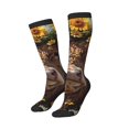 thumbnail image 3 of Salouo Cute Cow Sunflower Crown A Print Women's Men's Ankle Socks 1-pack Casual Athletic Socks for Unisex Adult Moisture-Wicking Socks for Daily Wear/Running/Sport, 3 of 8