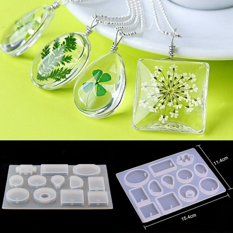 219pcs Resin Kit For Beginners Resin Mold Kit With Resin Molds Silicone And  Epox