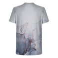 thumbnail image 4 of Qertyioot T-shirt à Manches Courtes Imprimé pour Hommes Col Rond Mode Décontractée Manches Courtes Été Liquidation, 4 of 5
