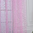 thumbnail image 2 of Chic Window Curtain Sheer Scarf Valances Floral Tulle Voile Door Drape Panel, 2 of 2