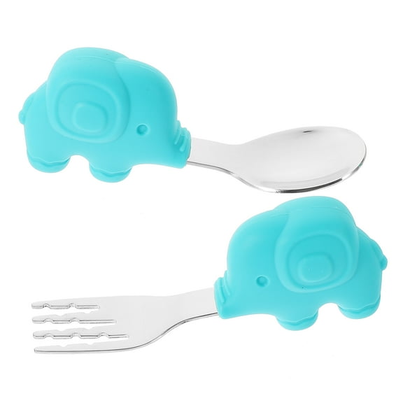 IBASETOY 1 Set Training Forks Cutlery Design For Toddlers