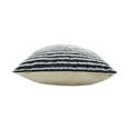 thumbnail image 5 of Ox Bay Ensign Wispy Ways Throw Pillow, Navy Blue / Cream, 20" x 20", 5 of 9