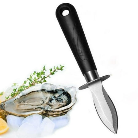

Stainless Steel Oyster Shucker Plastic Handle Oyster Opener Scallop Opener