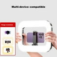 thumbnail image 3 of BallsFHK Handheld Ring Light, Portable Mobile Phone Live Broadcast Dedicated Rechargeable Photography Light, Desktop Cage Selfie Light, 3 of 3