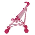 thumbnail image 2 of Peppa Pig: Doll Umbrella Stroller - Pink & White Dots - Fits Dolls up to 24", Easy to Fold for Storage & Travel, Pretend Play For Kids Ages 3+, 2 of 4