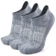 thumbnail image 1 of Calcetines Busy Socks para mujer, lana merino, senderismo, gris claro, 3 pares, 1 of 7