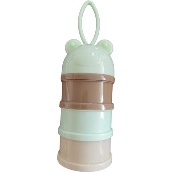 Stackable Baby Formula Dispenser Portable Milk Powder Container with Handle BPA Free Food Grade Material for Travel and Home Use