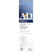 A+D Diaper Rash Cream With Dimethicone Zinc Oxide, 4 oz. Tube (Each)