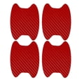 thumbnail image 3 of Tuvgenk Car Stickers Red Plastic 4 pc Deco Stickers Suitable for Vehicle Handles, 3 of 4