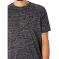 thumbnail image 4 of Camiseta Under Armour Tech 2.0 de manga corta para hombre, gris/negra, 4 of 6