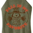 thumbnail image 3 of Peanuts - Fall Is My Favorite- Juniors High Neck Tank Top, 3 of 6