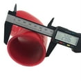 thumbnail image 5 of Universal Red Silicone 2.5" to 3" Coupler 45 Degree Angled Elbow Hose 4-Ply, 5 of 5