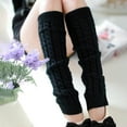 Ankle Leg Warmer Winter Knit Crochet Women's Leg Warmer Knee High Leg