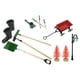 thumbnail image 1 of Kit de Modelo de Herramientas de Jardín de Muñecas a Escala 1:12, Accesorio de Decoración para El Hogar DIY, 1 of 7