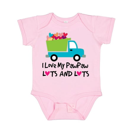 

Inktastic I Love My PawPaw Gift Baby Boy or Baby Girl Bodysuit