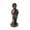 Faux Bronze - Boy, variant on Xbrand 24" H Faux Bronze Magnesium Oxide Walking Boy Garden Statue w/Small Flower Plant Pot, Outdoor Décor, Natural Design Sculpture