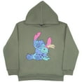 thumbnail image 2 of Disney Lilo & Stitch Girl's 2-Piece Fleece Set - Stitch and Scrump Hooded Sweatshirt and Joggers Bundle for Kids (Sizes 7-14), 2 of 7