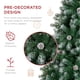 thumbnail image 3 of Árbol de Navidad Best Choice Products de 1,4 m con 450 puntas de PVC, 3 of 7