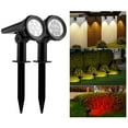thumbnail image 1 of Fiudx Luces Solares para Patio, Focos Impermeables para Exteriores, Control Inteligente de Luz, Carga Solar de Bajo Consumo, Material Abs+Pc Duradero, Iluminación para Caminos de Jardín, Fácil Instal, 1 of 7