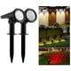 thumbnail image 1 of Focos Solares para Exteriores - Luces Impermeables para Jardín y Patio, 7/10 Led de Suelo, Encendido y Apagado Automático, Batería 18650, Construcción Abs+Pc (Paquete de 1), 1 of 7