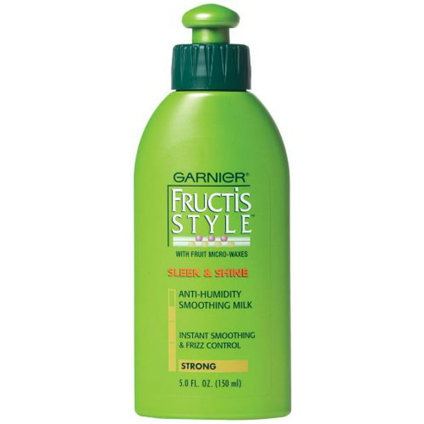 Garnier Fructis Style Anti-Humidity Smoothing Milk, All Hair Types,  oz.  (Packaging May Vary) 