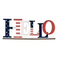 thumbnail image 1 of Wooden Letters Decoration Ornament Desktop Wooden Freestanding Alphabets Word Art Decoration for Living Room Bedroom Art, 1 of 4