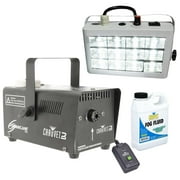 Chauvet DJ Hurricane 700 Fog Machine & White LED Strobe Light Package