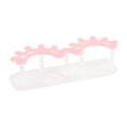 thumbnail image 1 of Soporte para pinzas de salón, doble, con 8 agujeros, para pestañas postizas. Rosa, 1 of 8