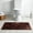 Brown, variant on Blue 20"x32" Bath Mat with Non Slip Backing, Plush Bathroom Rug