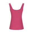 thumbnail image 4 of fatyb Womens Tank Tops Square Neck Summer Sleeveless Ribbed Slim Going out Shirts Casual Basic Tank Tees, 4 of 6