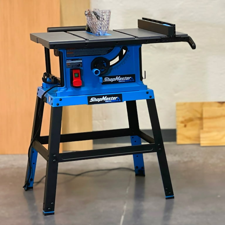Delta Shopmaster 10 inch Portable Table Saw Size 31 in 21.5 in 17.74 in