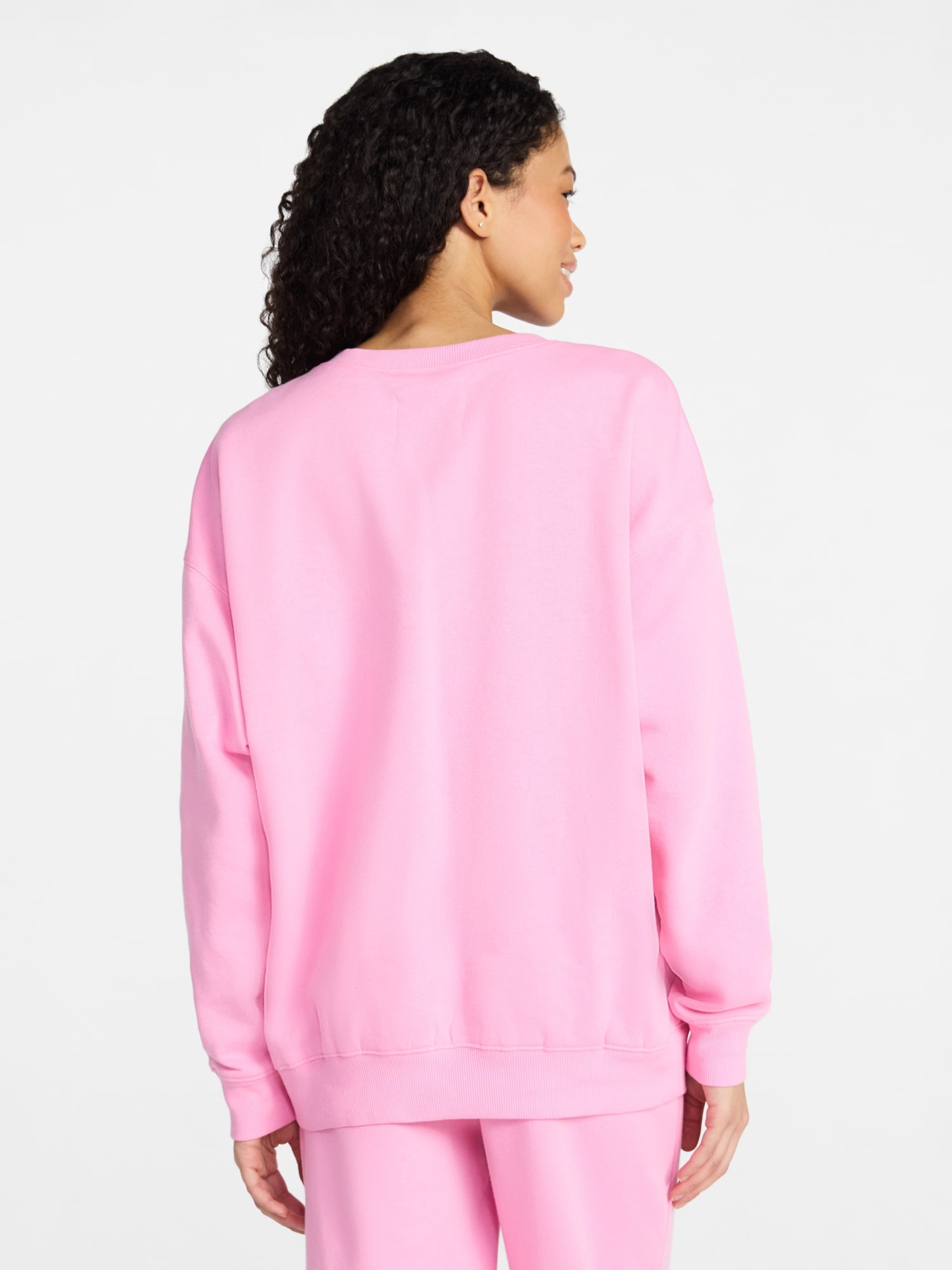 No Boundaries Graphic Crewneck Sweatshirt, Women's and Women's Plus Sizes XXS-4X
