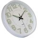 thumbnail image 3 of Reloj de pared grande de 30 cm, sin movimiento de cuerda, silencioso, de cuarzo, digital, luminoso, para salón, cocina, habitación de niños, oficina y baño., 3 of 5